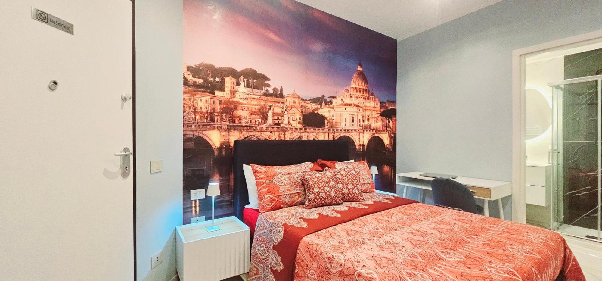 Bed & Breakfast Il Magnifico Superior 400m From Tiburtina Railway Station And 290m From Metro Rom