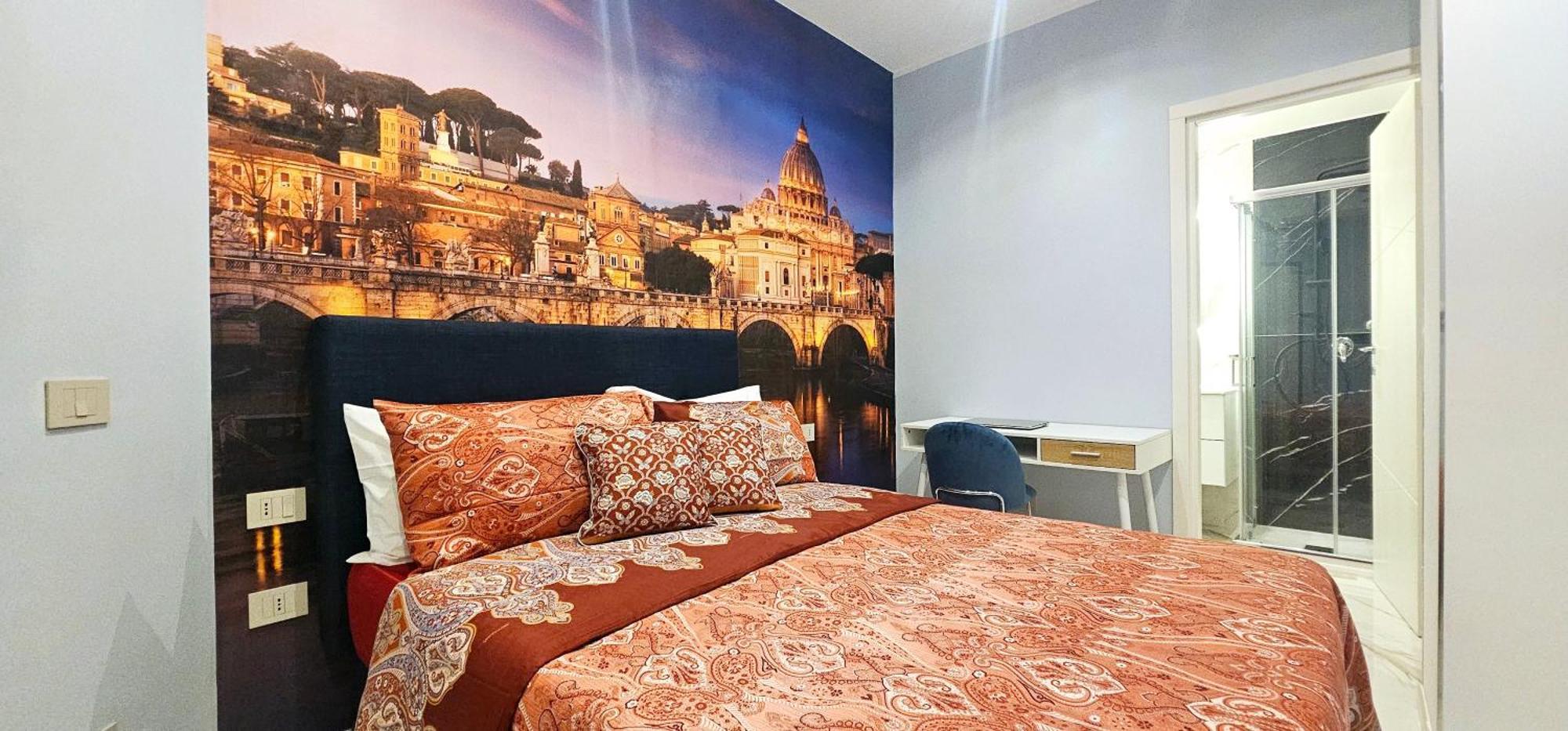 Bed & Breakfast Il Magnifico Superior 400m From Tiburtina Railway Station And 290m From Metro Rom
